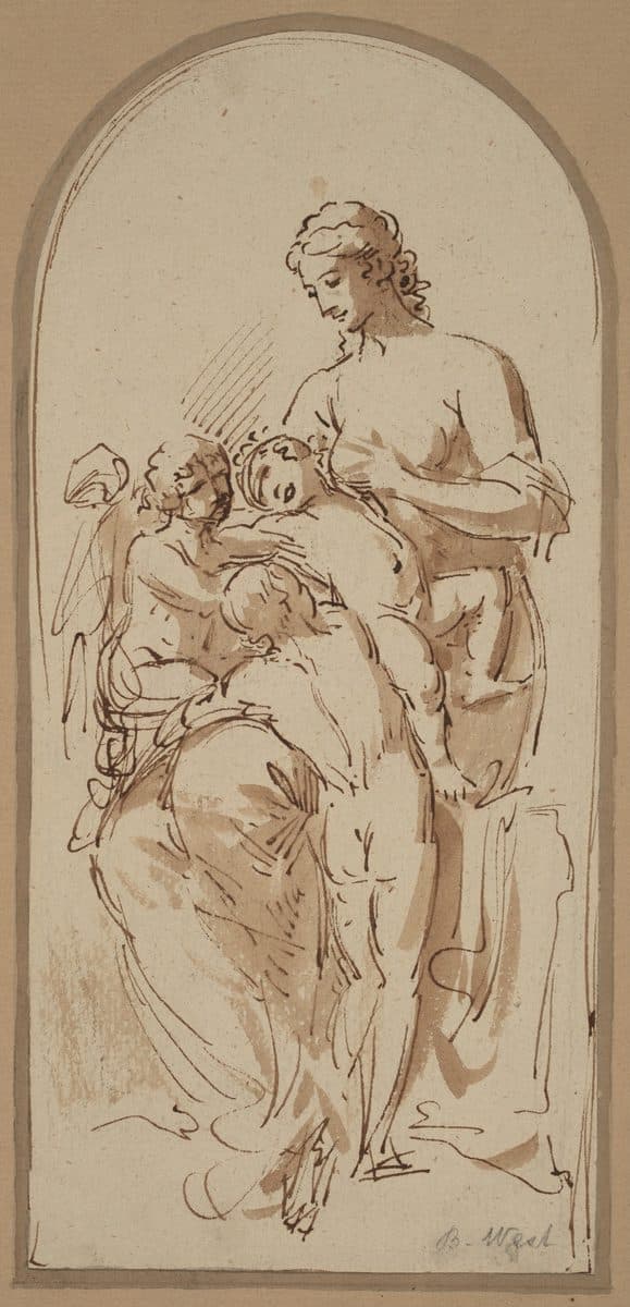 Charity by Benjamin West