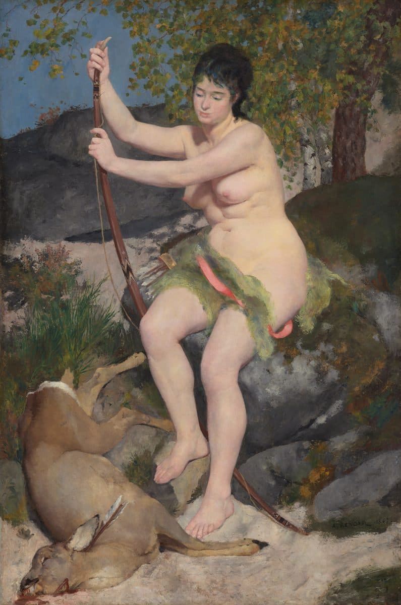 Diana by Auguste Renoir