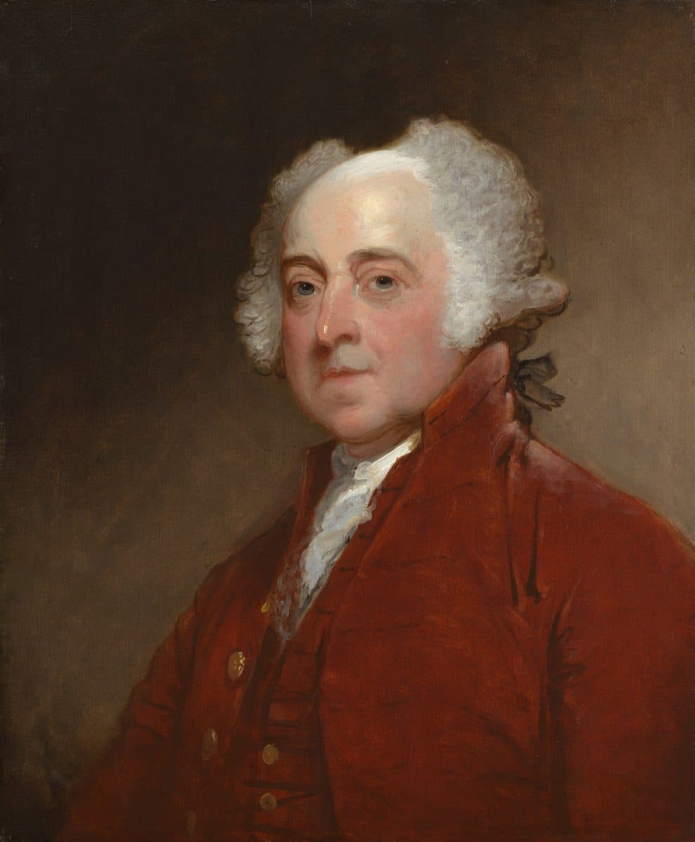 John Adams by Gilbert Stuart