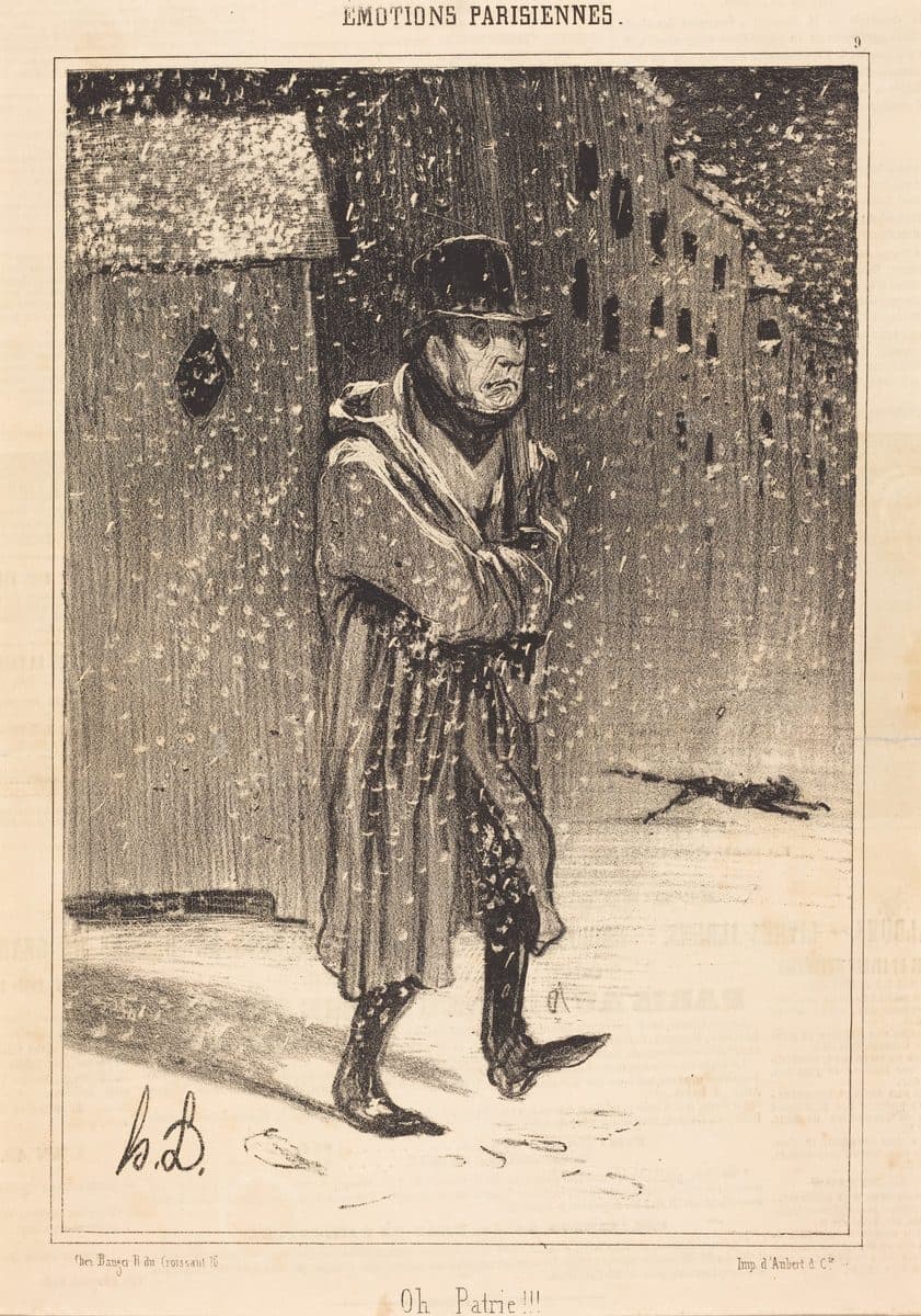 Oh Patrie!!! by Honoré Daumier
