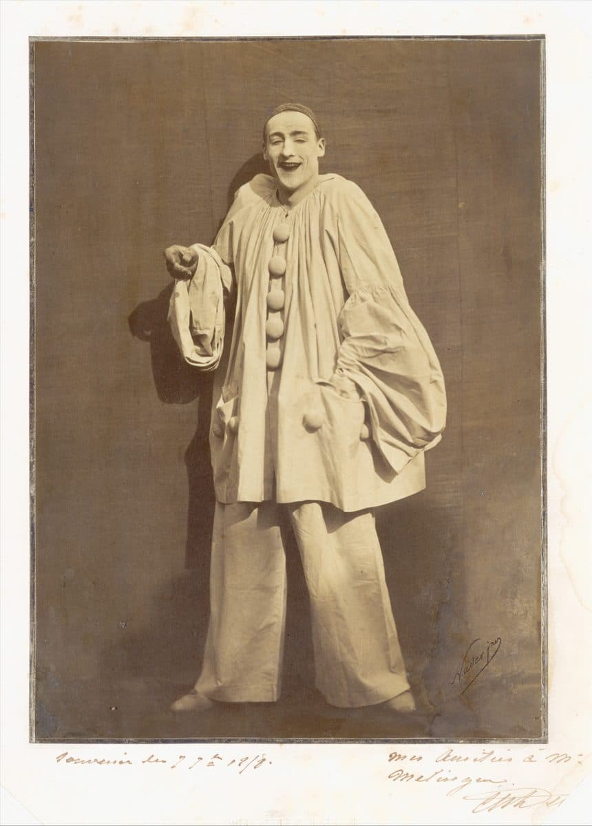 Pierrot Laughing by Nadar
