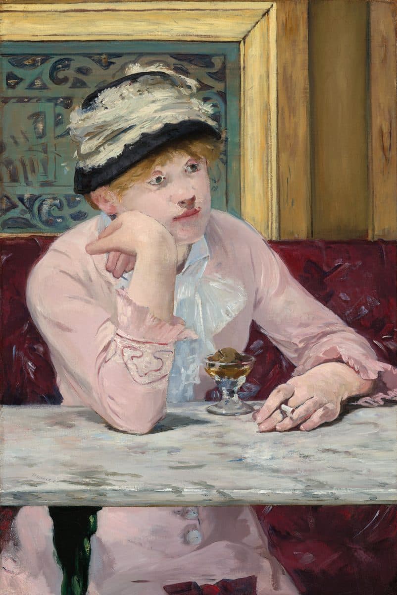 Plum Brandy by Edouard Manet
