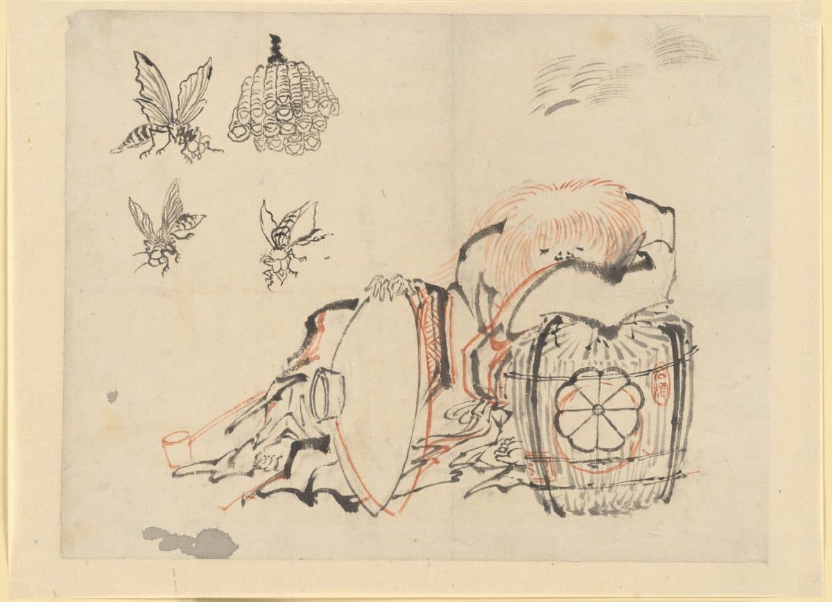 Shōjō by Katsushika Hokusai