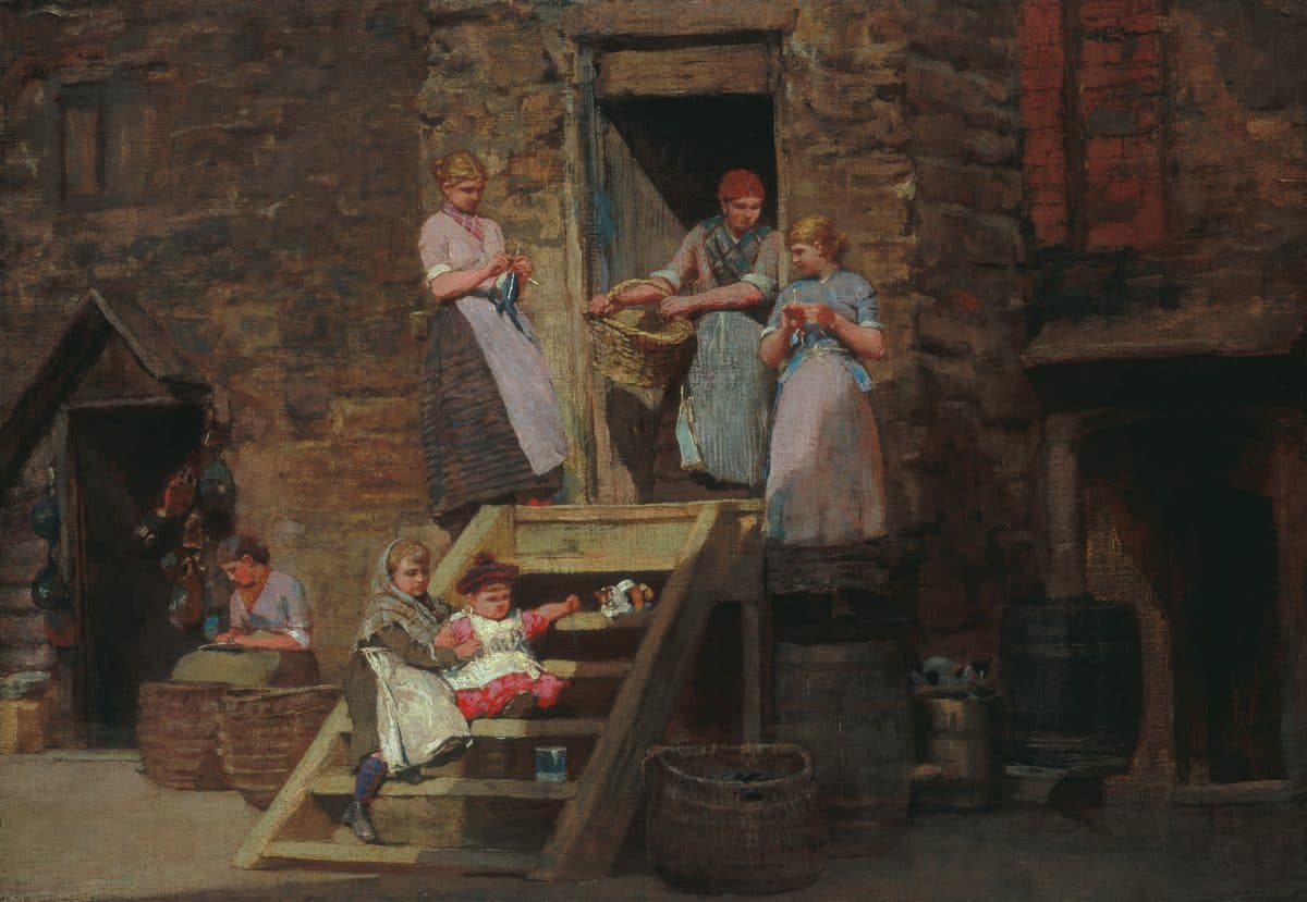 Sparrow Hall by Winslow Homer