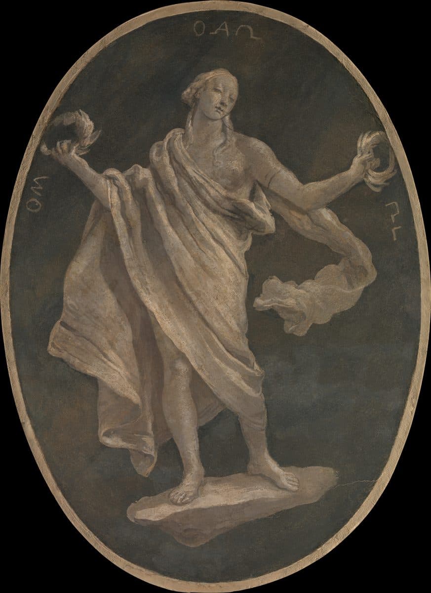Allegorical Figure Representing a Virtue, Possibly Patriotism by Giovanni Battista Tiepolo