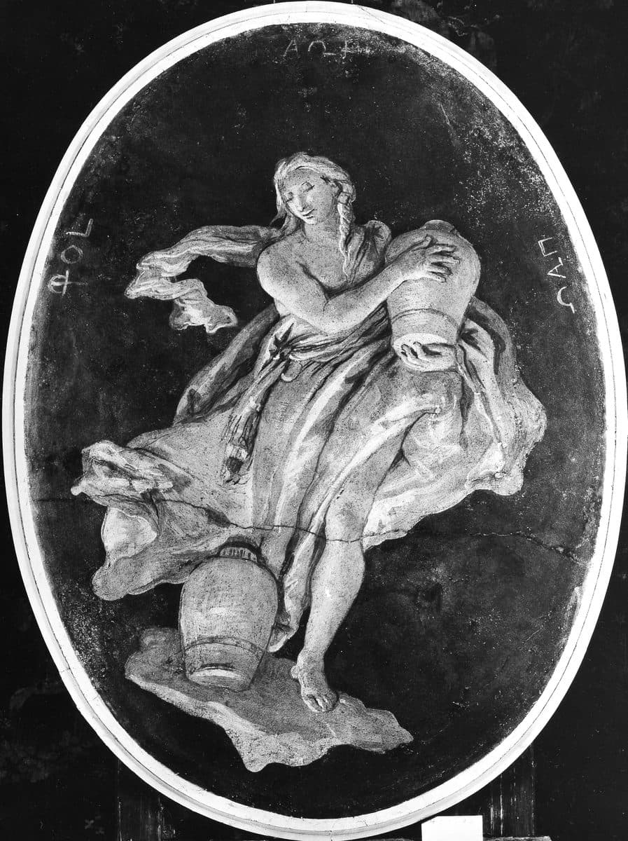 Allegorical Figure Representing Temperance by Giovanni Battista Tiepolo