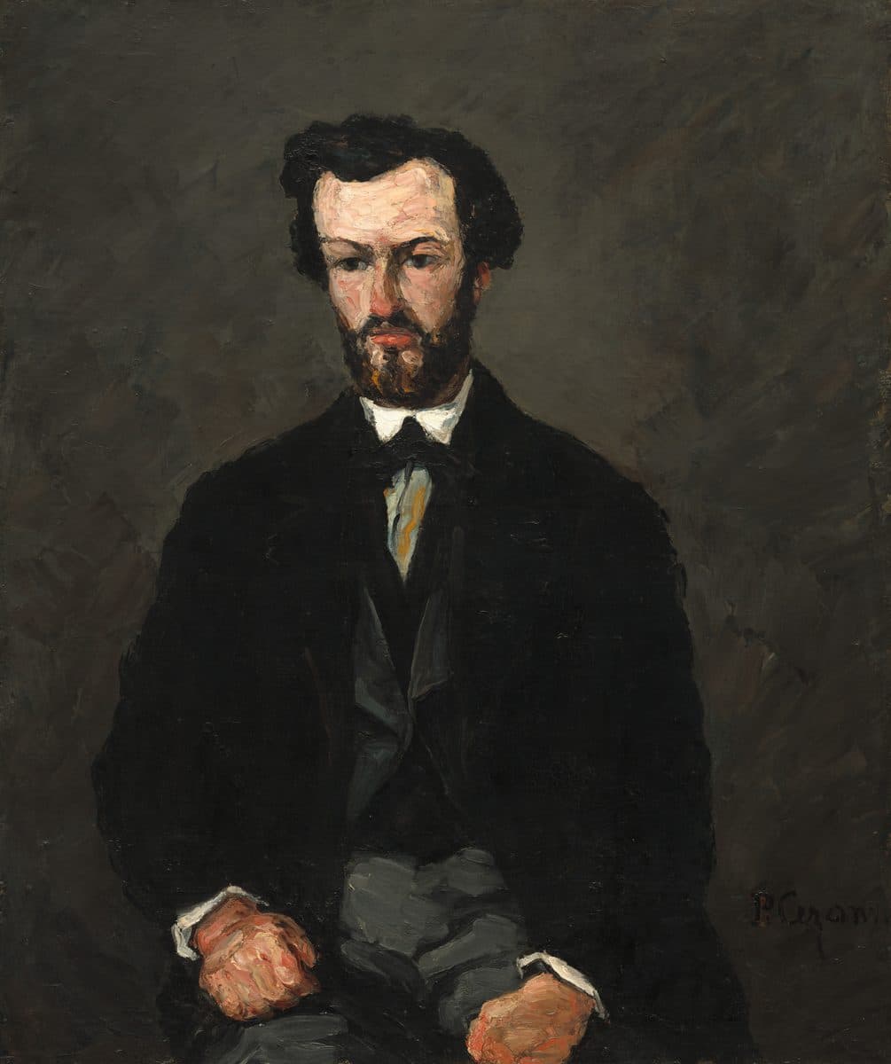Antony Valabrègue by Paul Cezanne