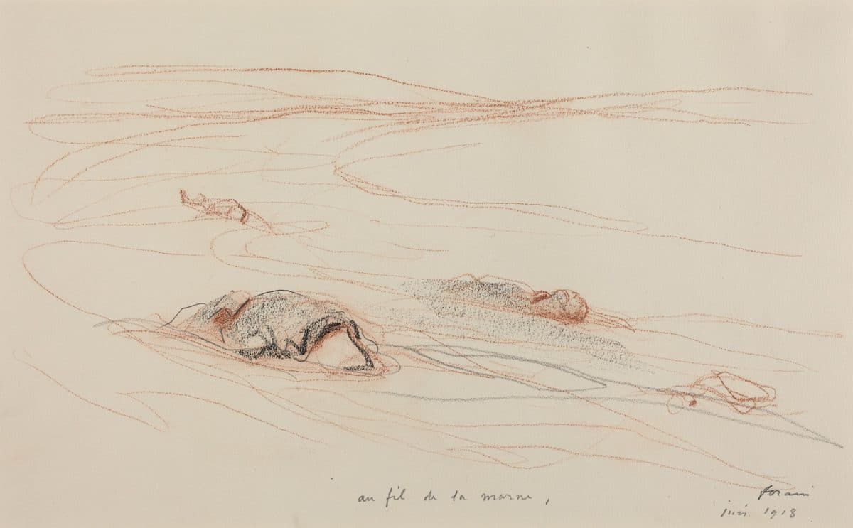 Au fil de la marne by Jean-Louis Forain