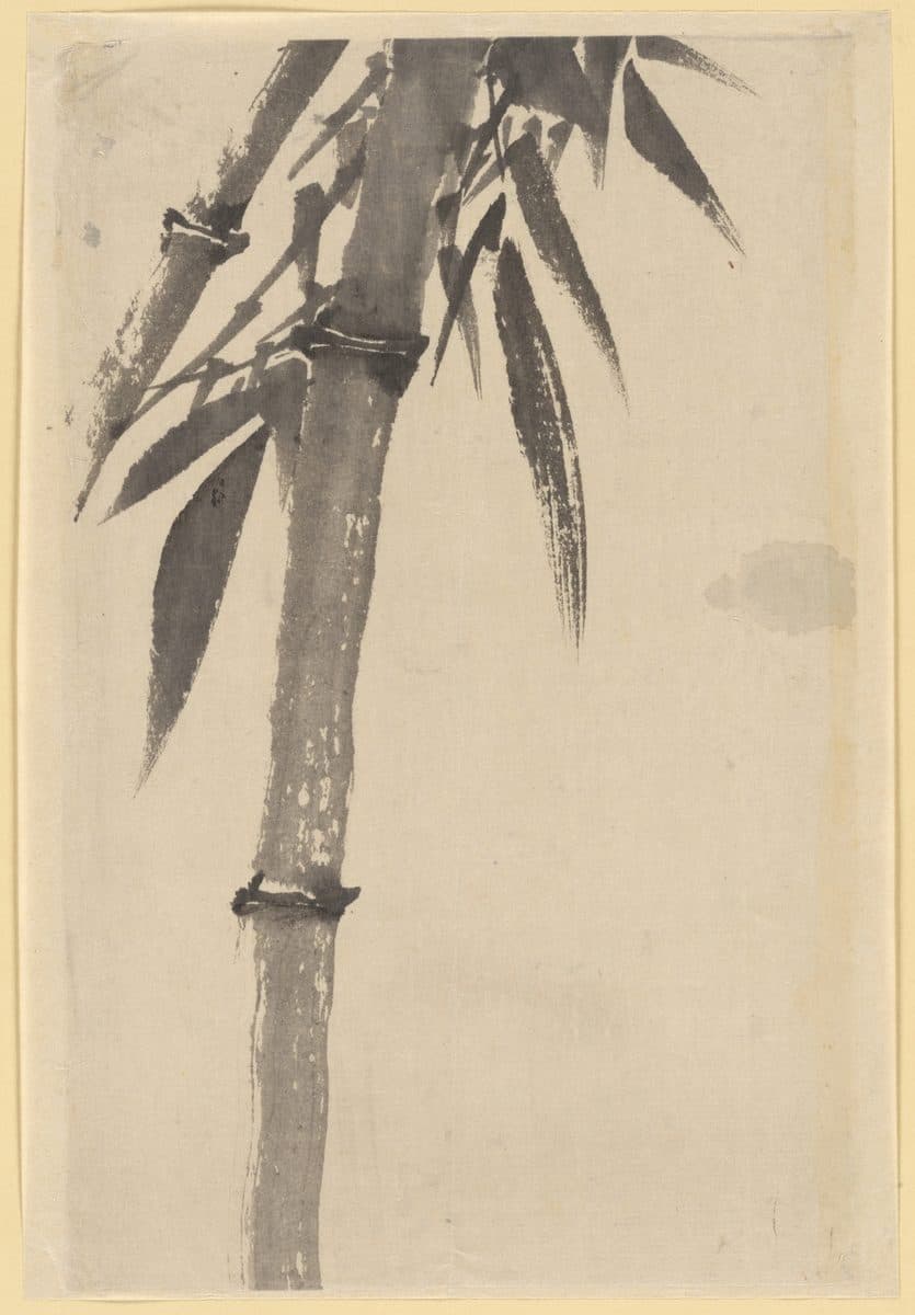 Bamboo by Katsushika Hokusai