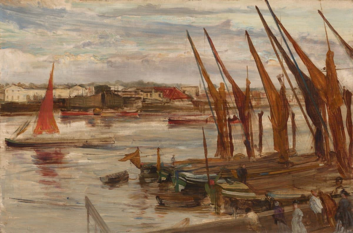 Battersea Reach by James McNeill Whistler