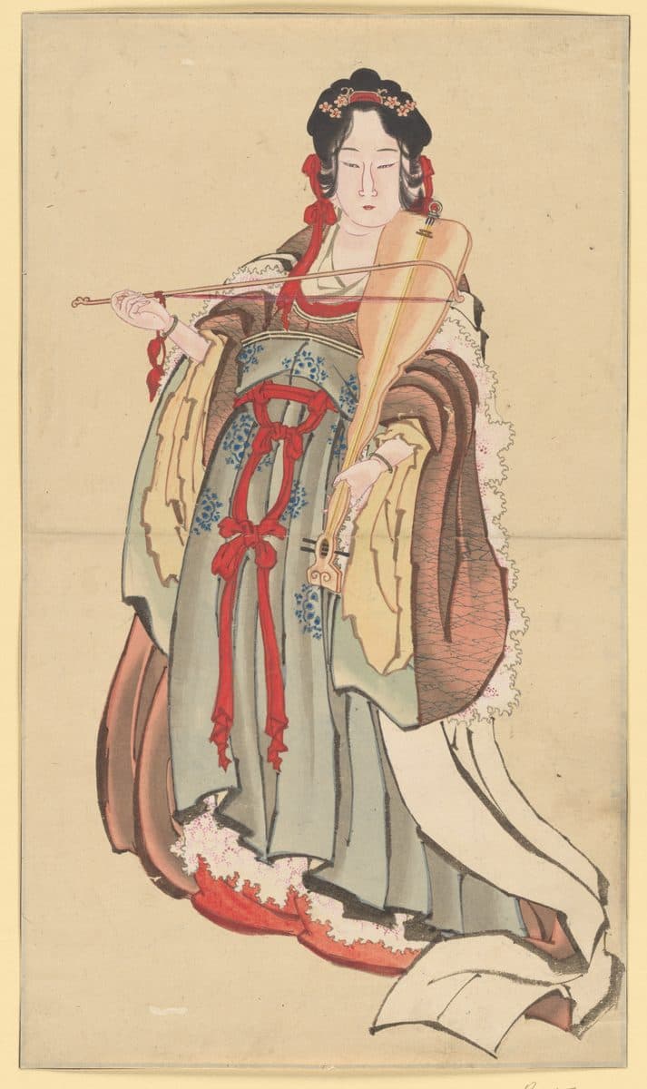 Benten (Goddess of Love) by Katsushika Hokusai
