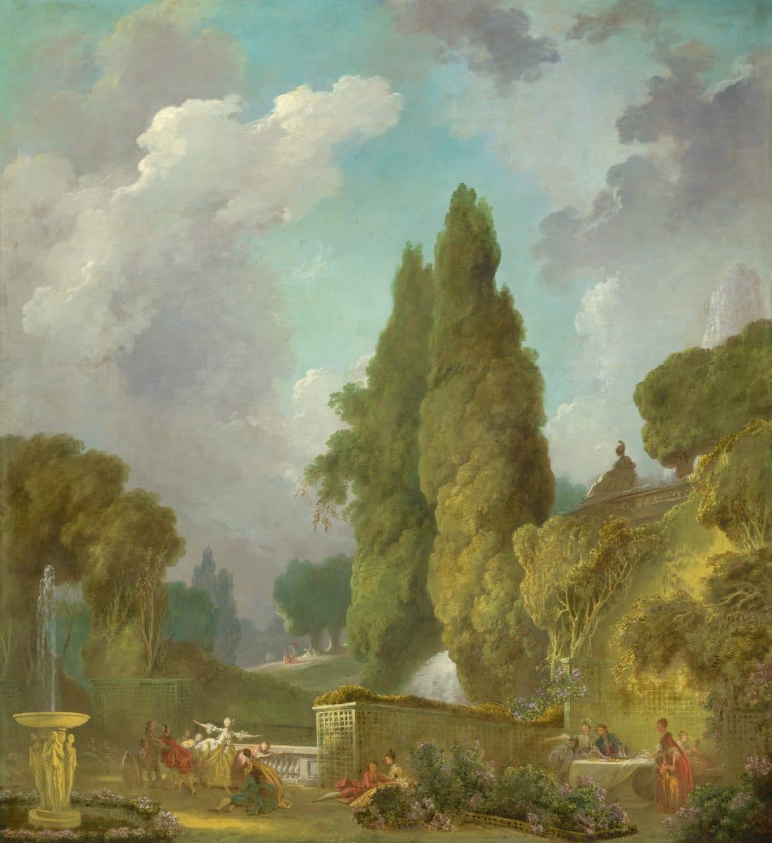 Blindman's Buff by Jean-Honoré Fragonard