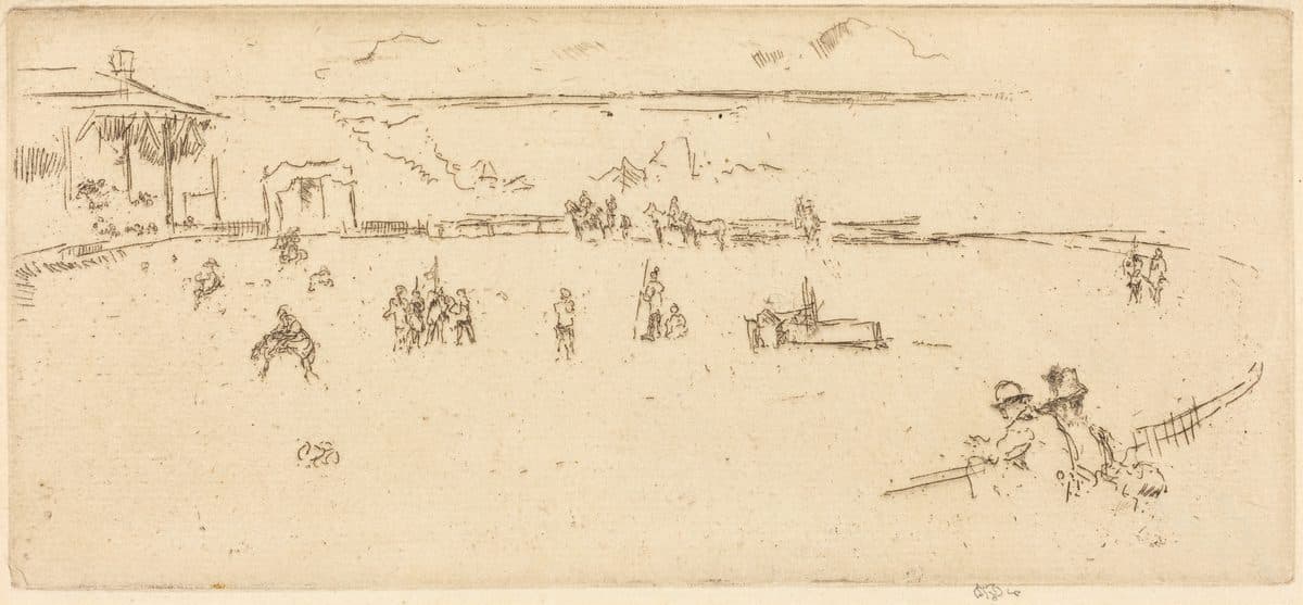 Bucking Horse by James McNeill Whistler