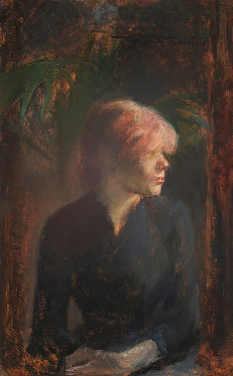 Carmen Gaudin by Henri de Toulouse-Lautrec