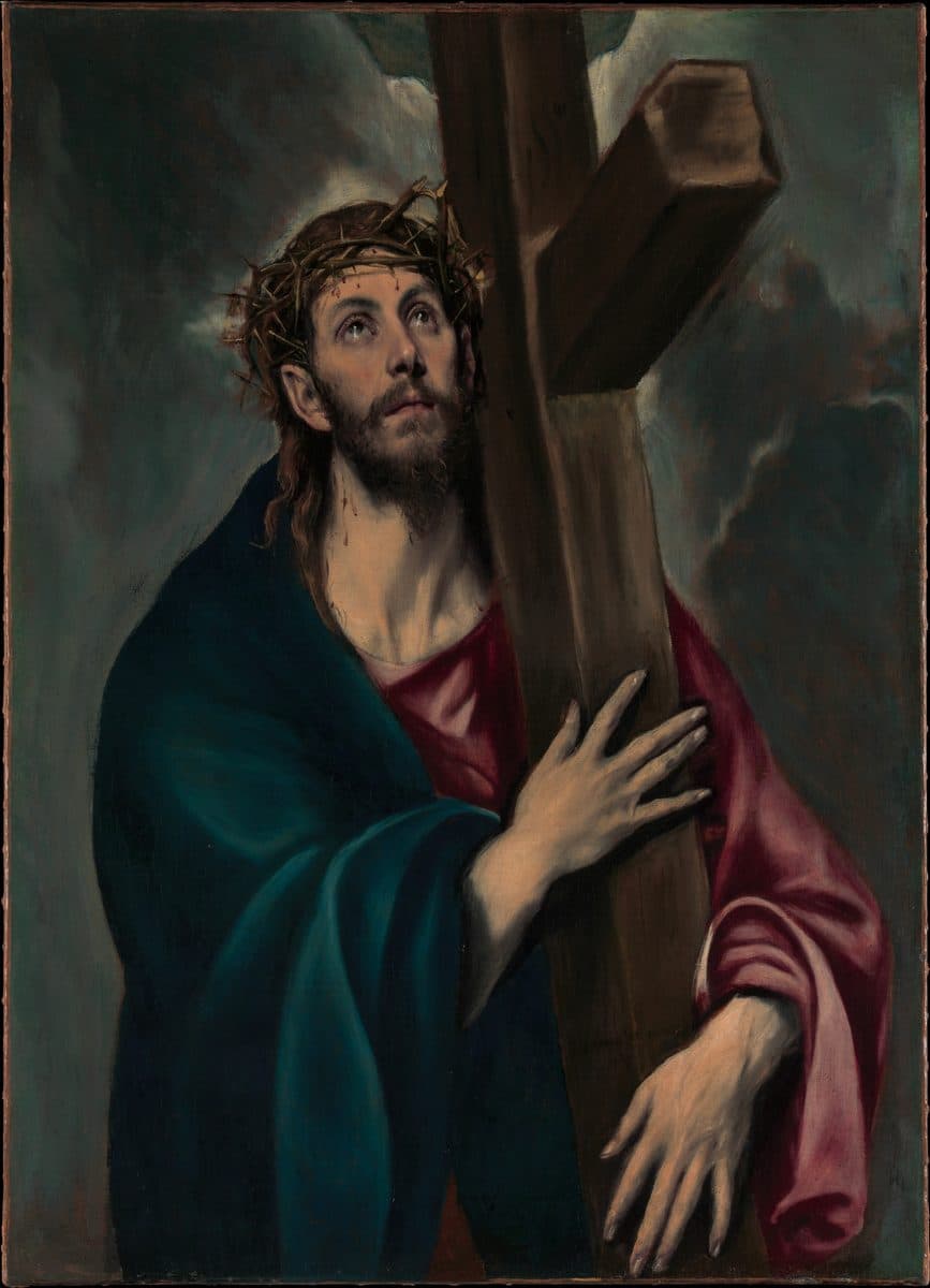 Christ Carrying the Cross by El Greco (Domenikos Theotokopoulos)