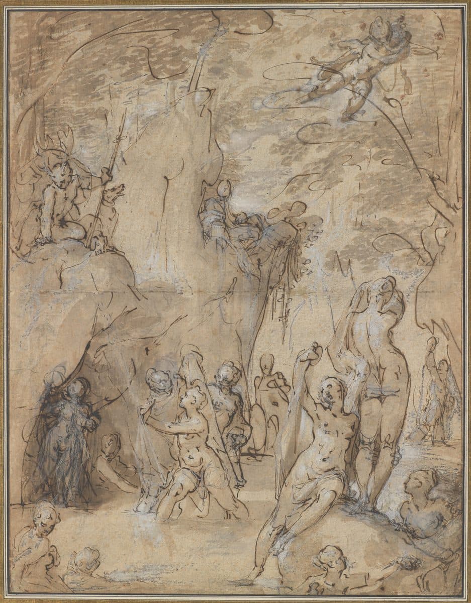 Diana and Actaeon by Bartholomeus Spranger
