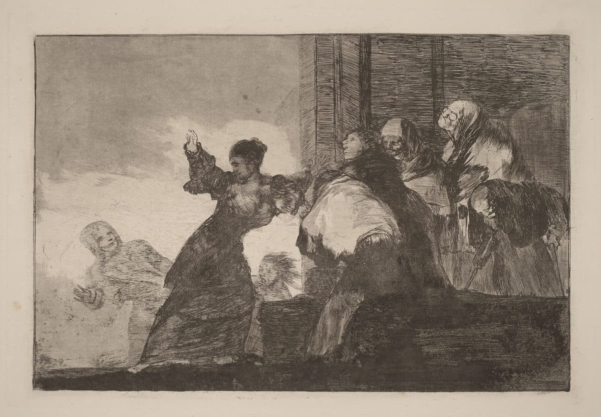 Disparate pobre (Poor Folly) by Francisco Goya