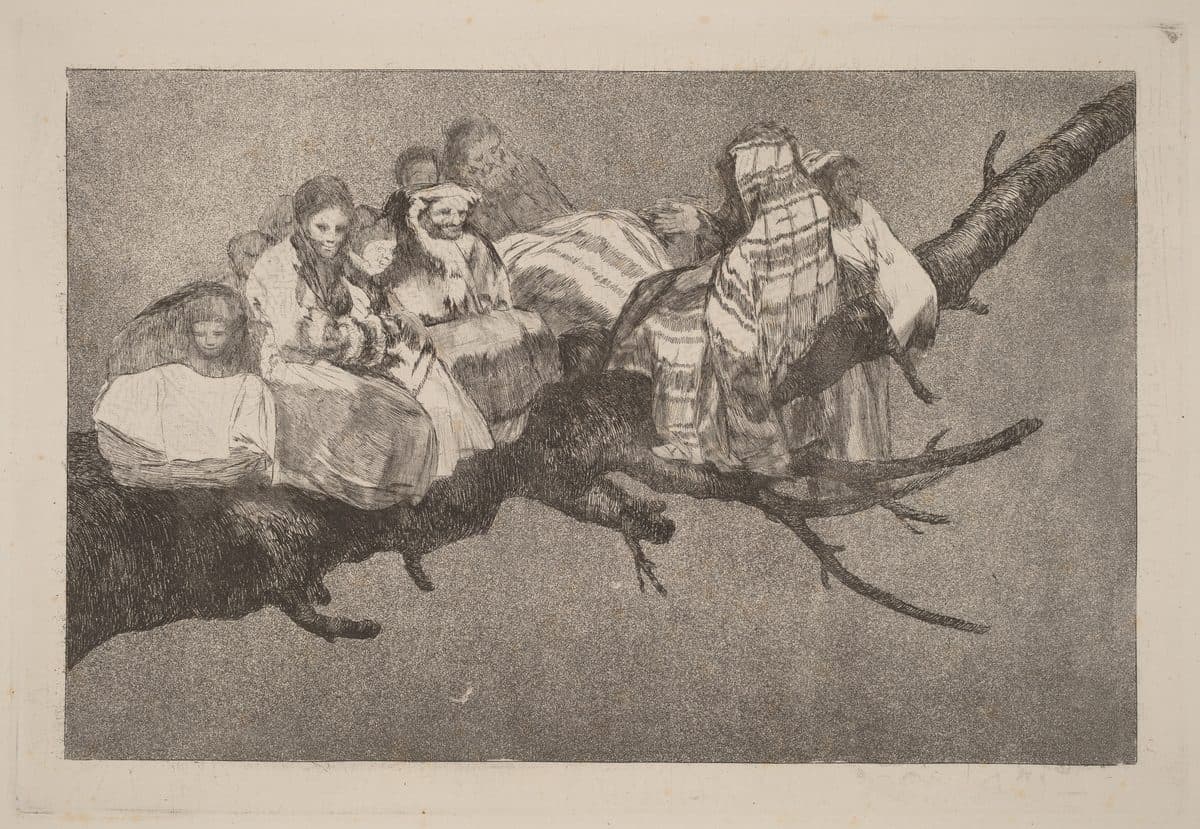 Disparate ridiculo (Ridiculous Folly) by Francisco Goya