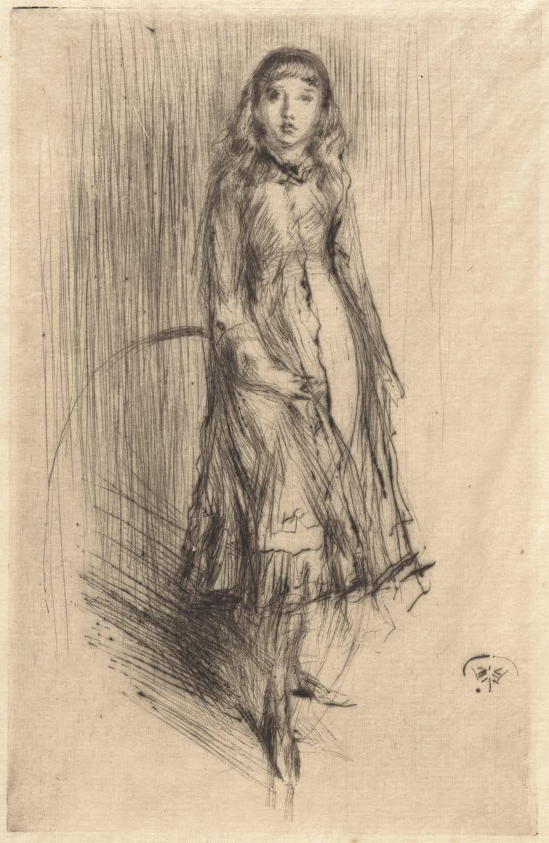 Florence Leyland by James McNeill Whistler