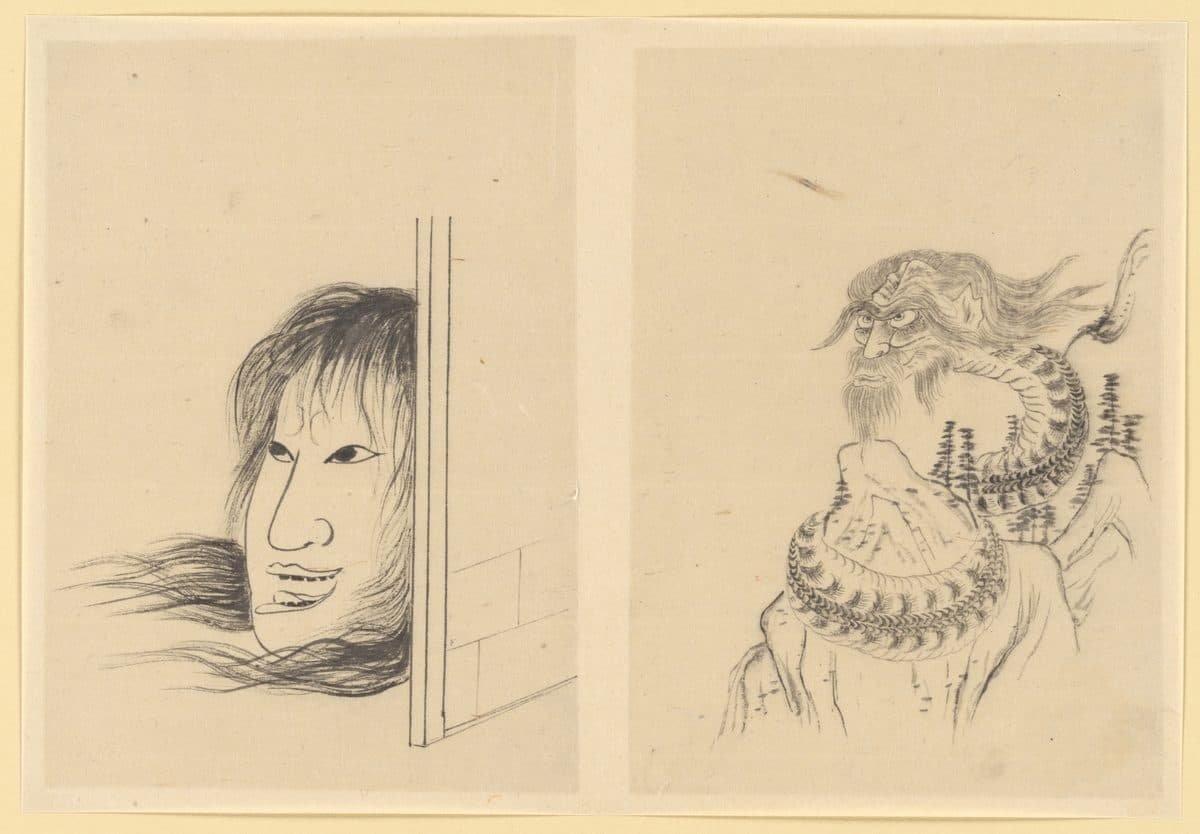 Ghosts by Katsushika Hokusai