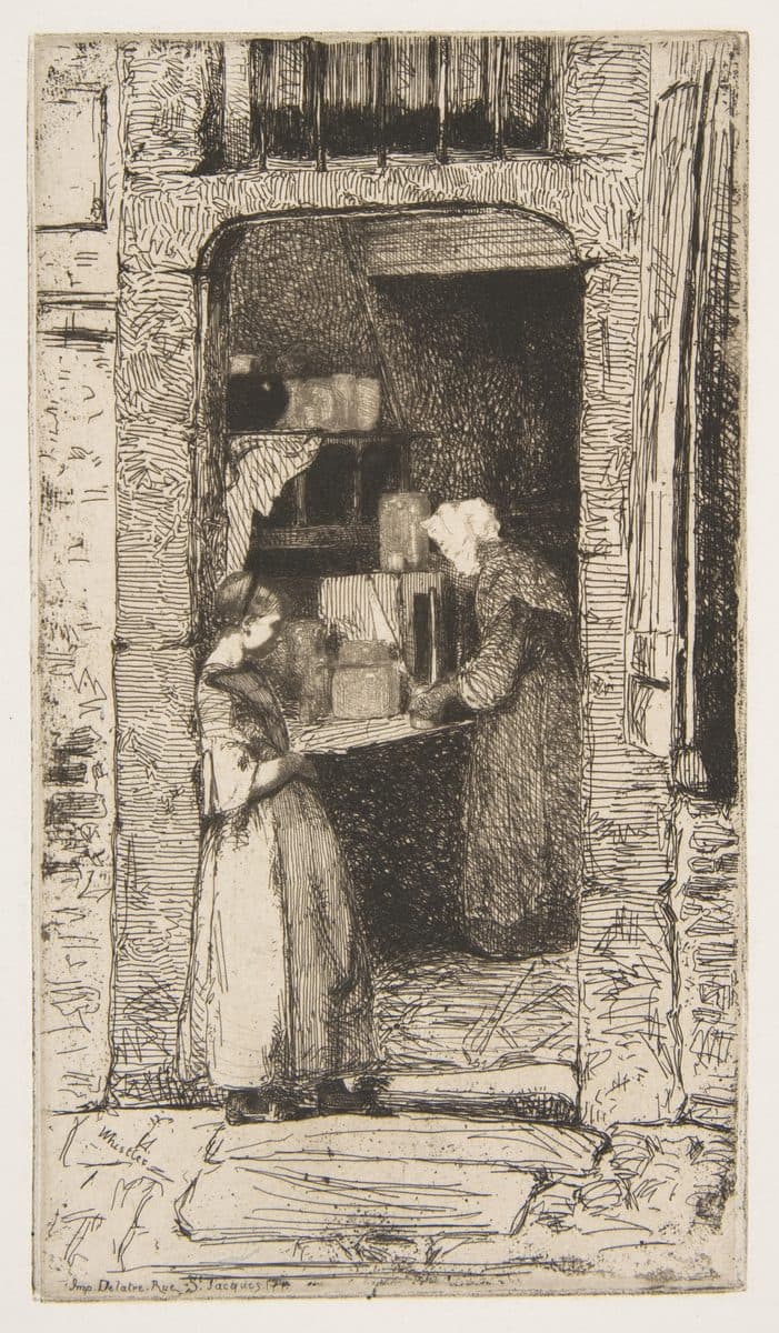 La Marchande de moutarde by James McNeill Whistler