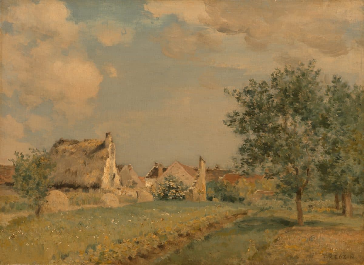 Landscape by Jean-Charles Cazin