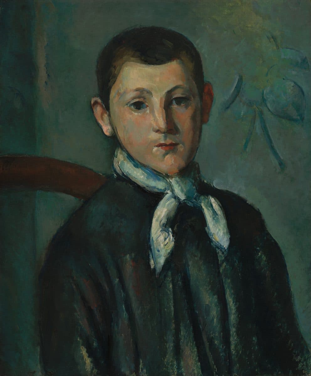 Louis Guillaume by Paul Cezanne