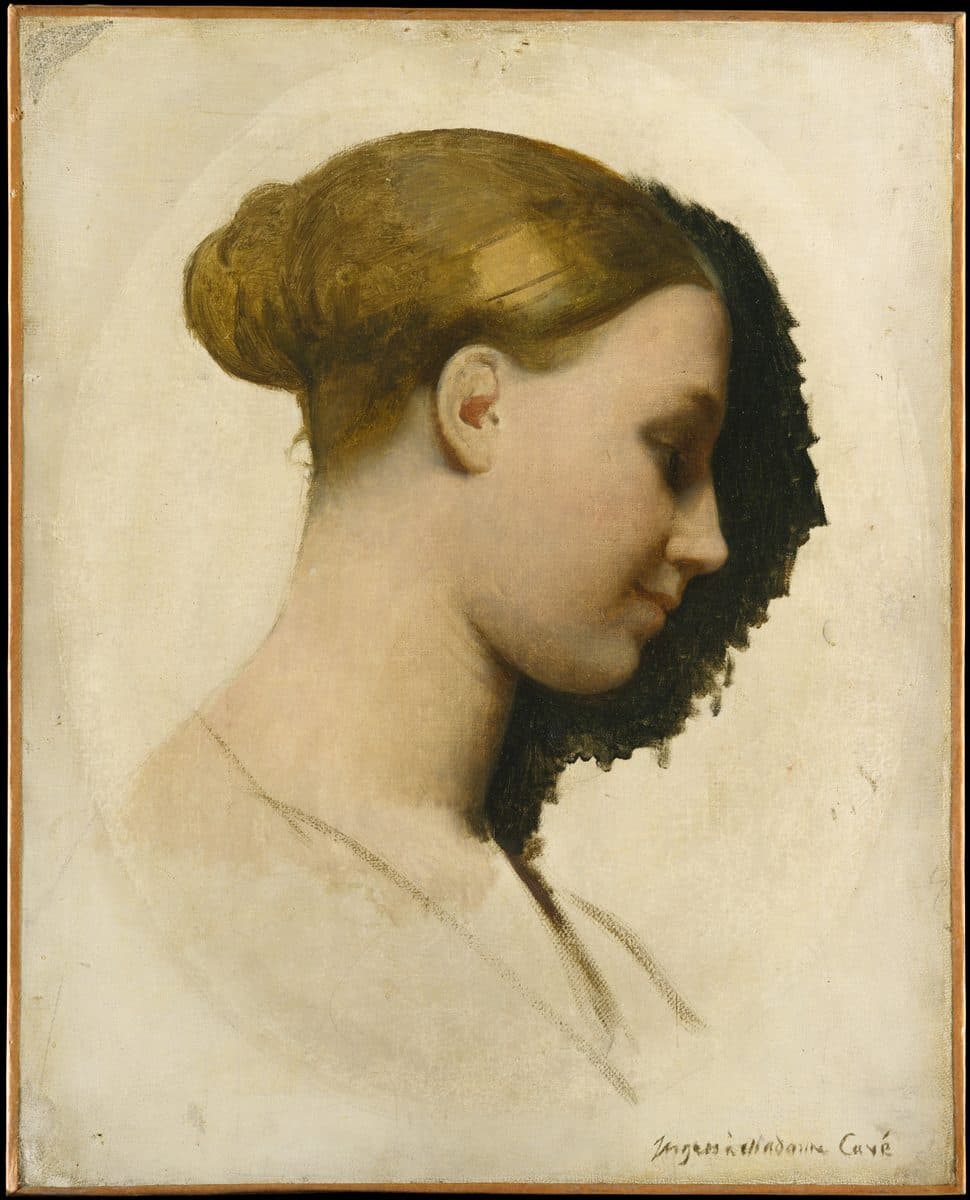 Madame Edmond Cavé (Marie-Elisabeth Blavot, ca. 1806–1883) by Jean Auguste Dominique Ingres