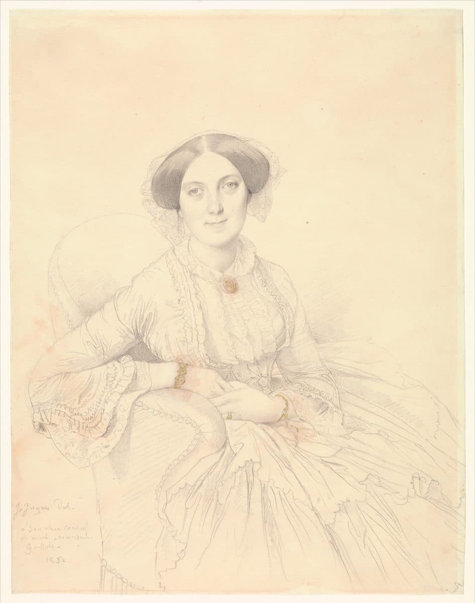 Madame Félix Gallois by Jean Auguste Dominique Ingres