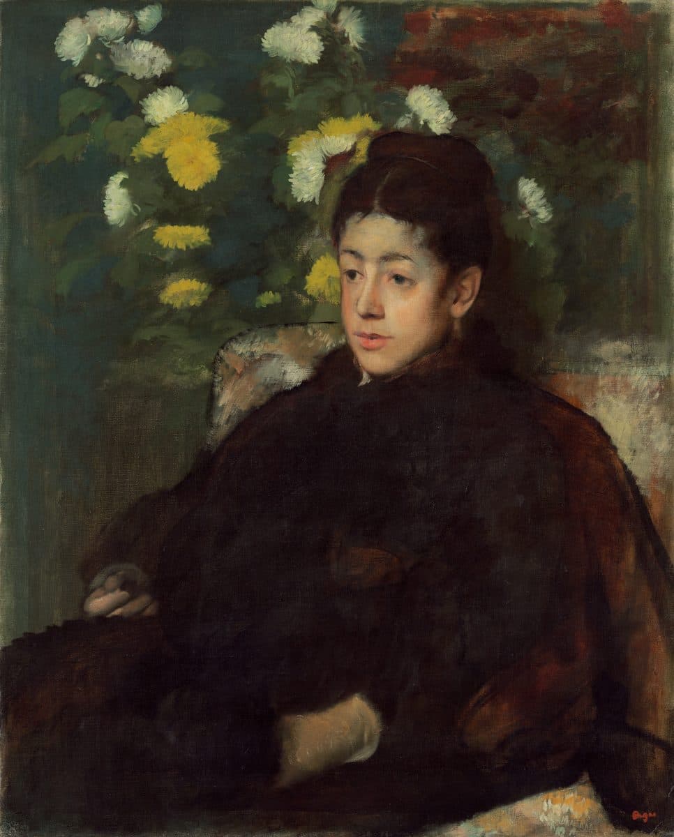 Mademoiselle Malot by Edgar Degas