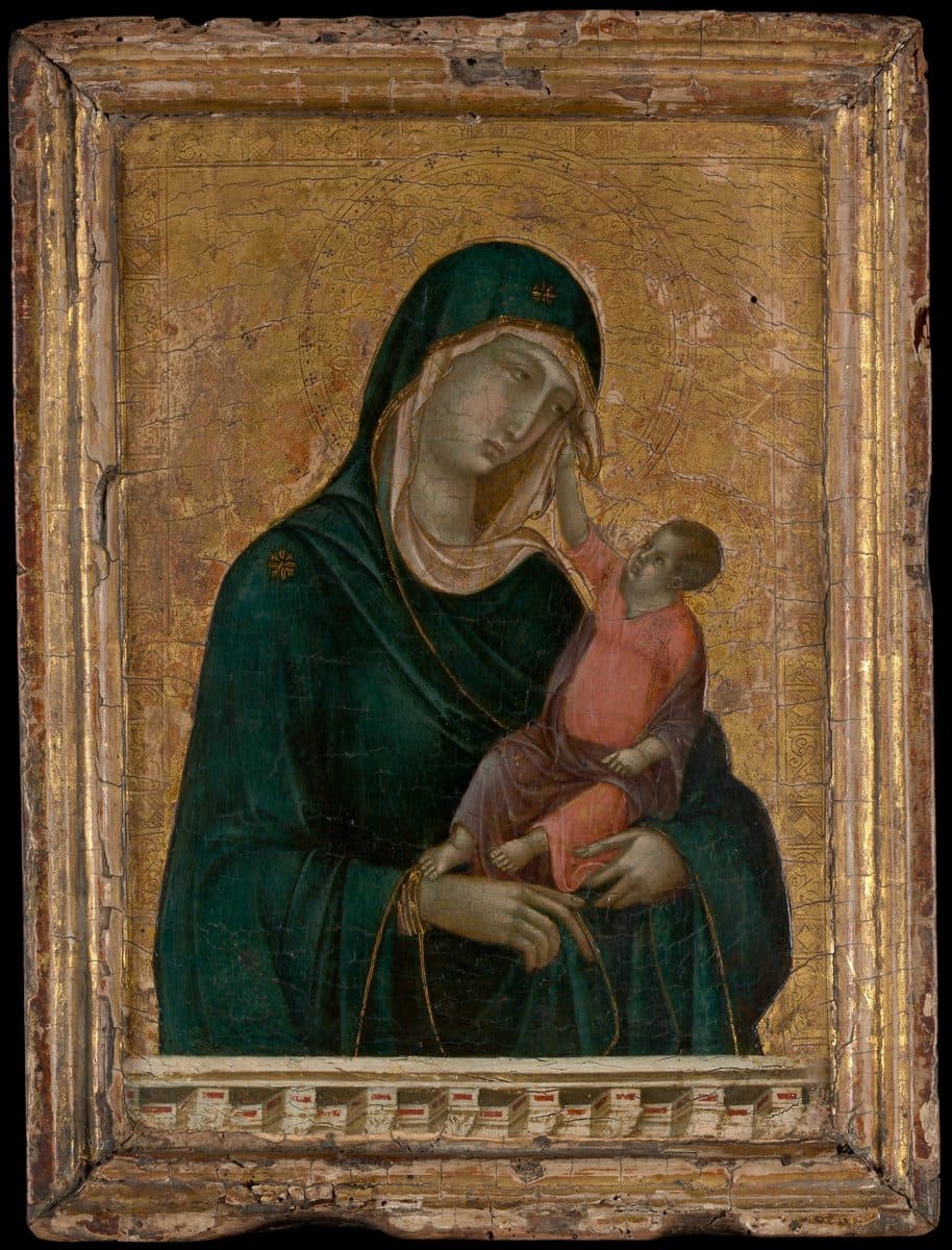 Madonna and Child by Duccio di Buoninsegna