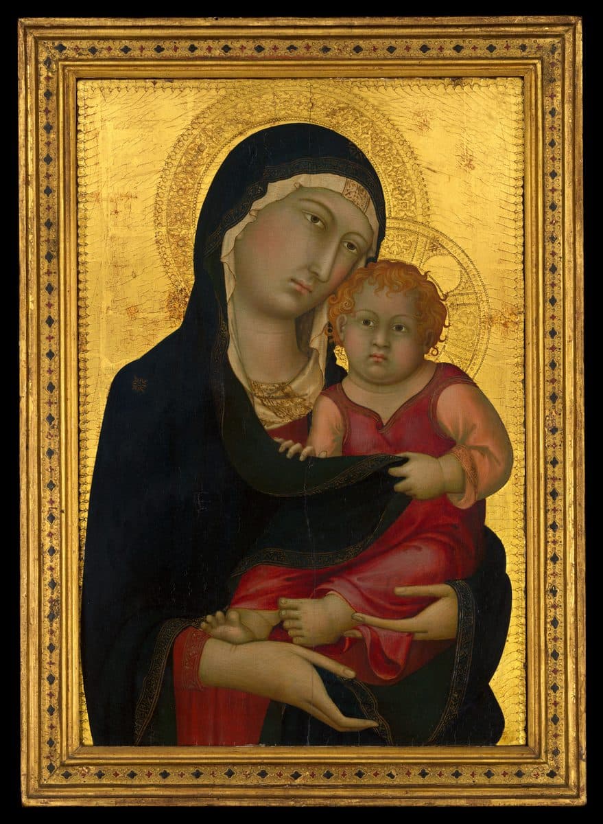 Madonna and Child by Simone Martini