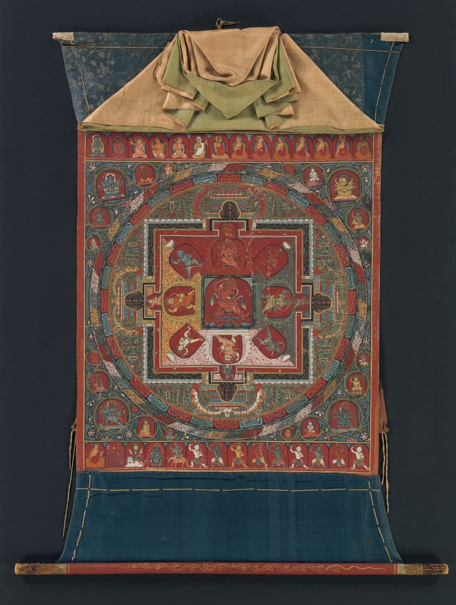 Mandala of Raktayamari by Mikyo Dorje