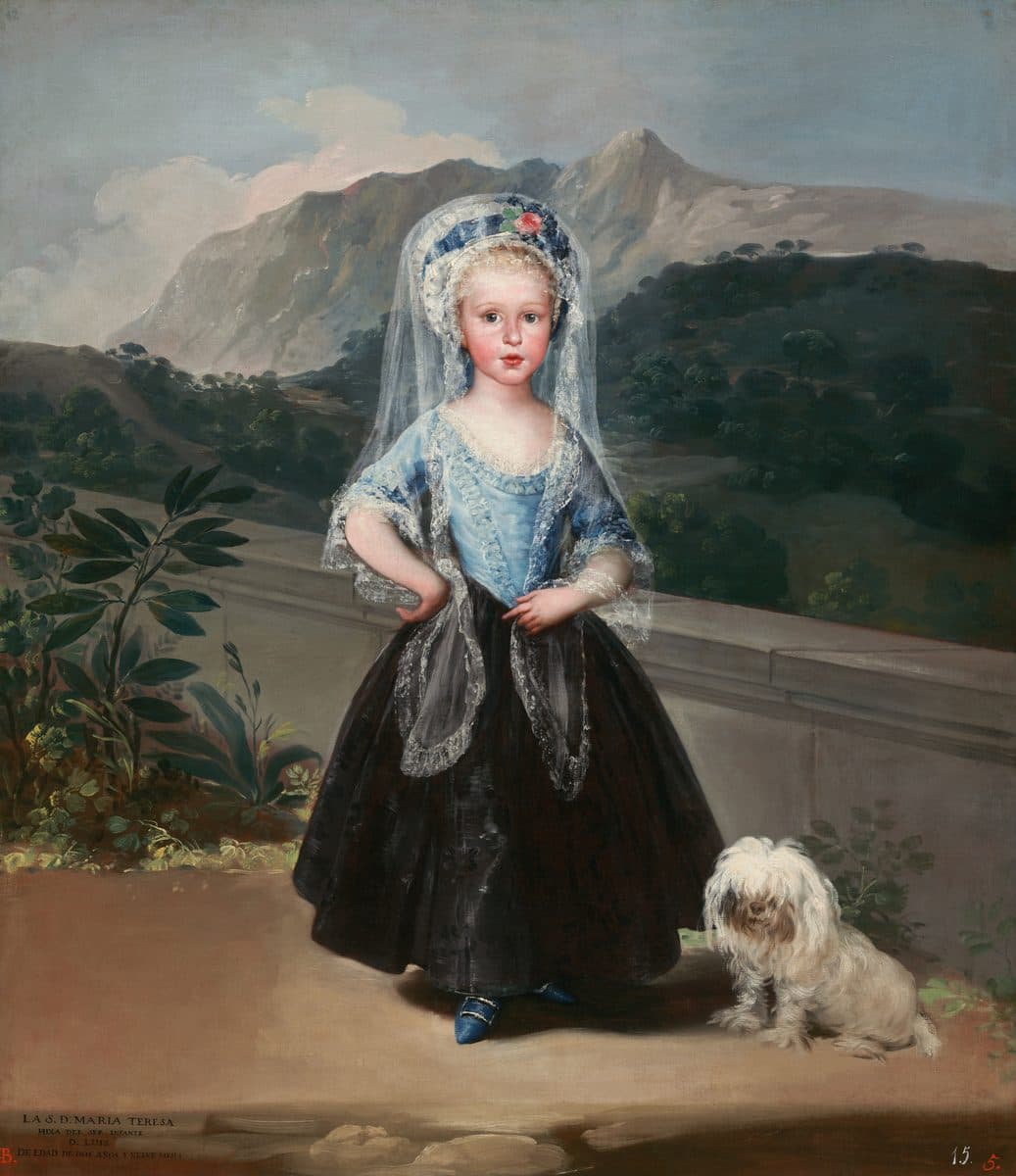 María Teresa de Borbón y Vallabriga, later Condesa de Chinchón by Francisco Goya