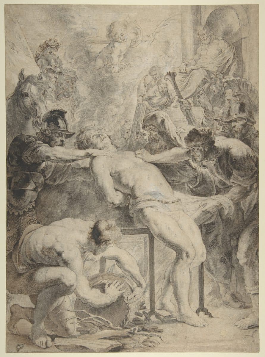 Martyrdom of Saint Lawrence by Peter Paul Rubens