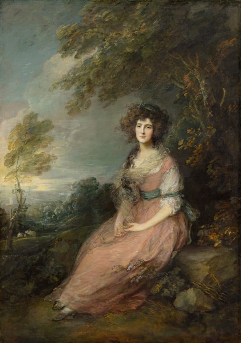 Mrs. Richard Brinsley Sheridan by Thomas Gainsborough