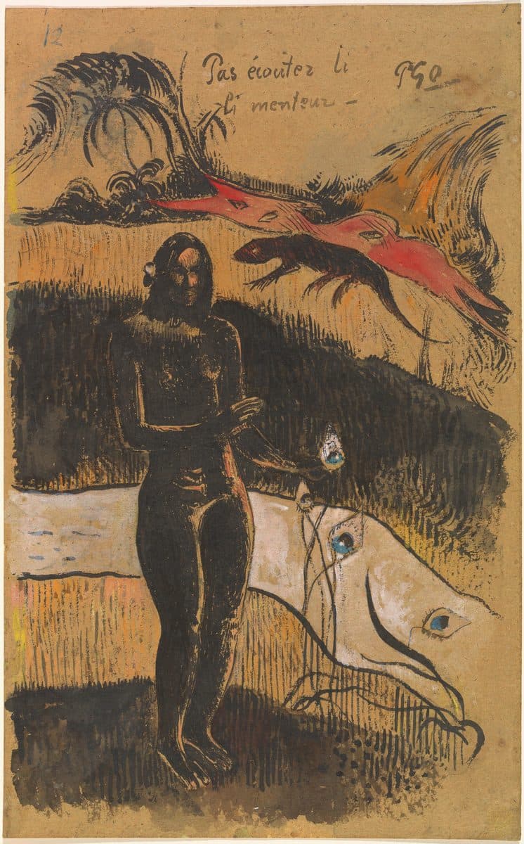 Nave Nave Fenua by Paul Gauguin