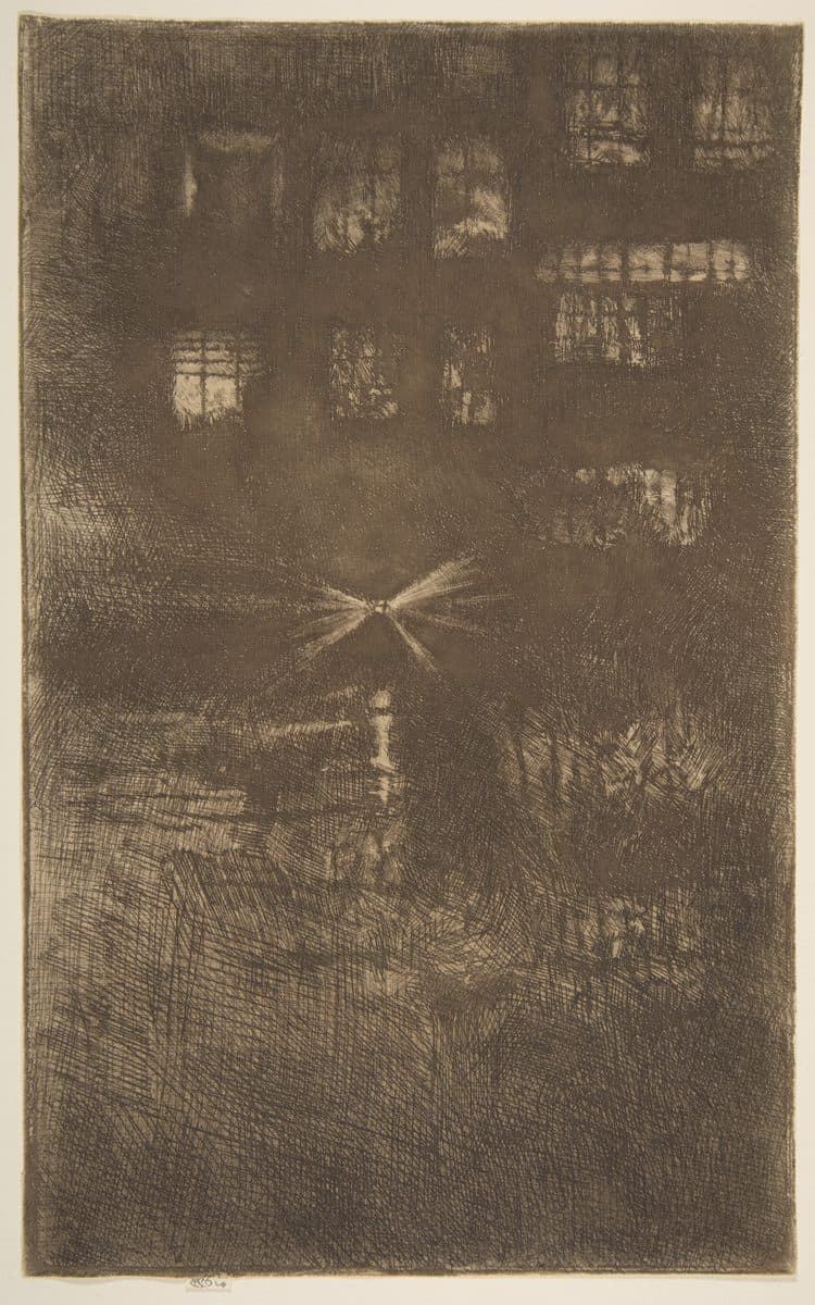 Nocturne: Dance House by James McNeill Whistler