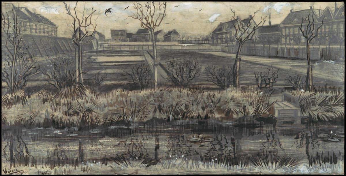 Nursery on Schenkweg by Vincent van Gogh