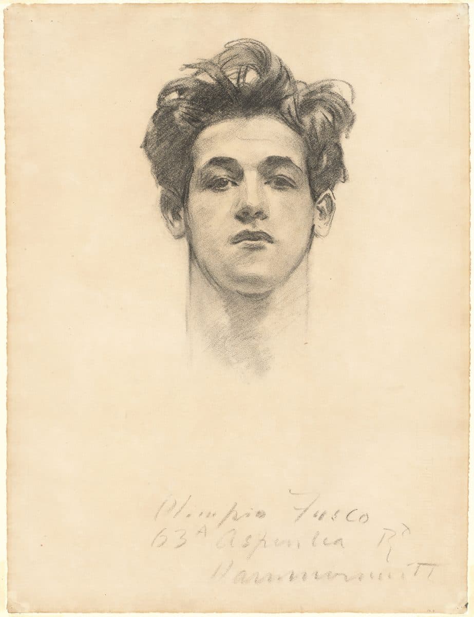 Olimpio Fusco by John Singer Sargent