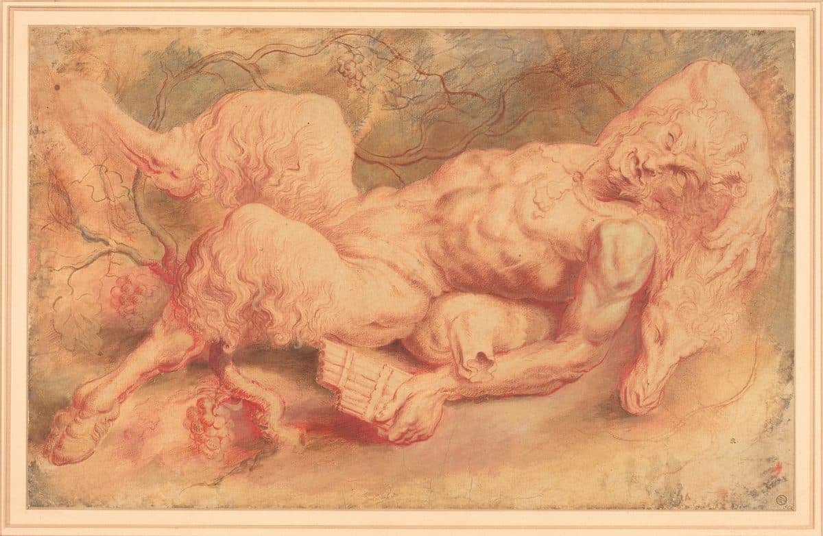 Pan Reclining by Sir Peter Paul Rubens