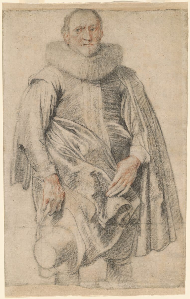 Portrait of a Man Standing by Sir Anthony van Dyck