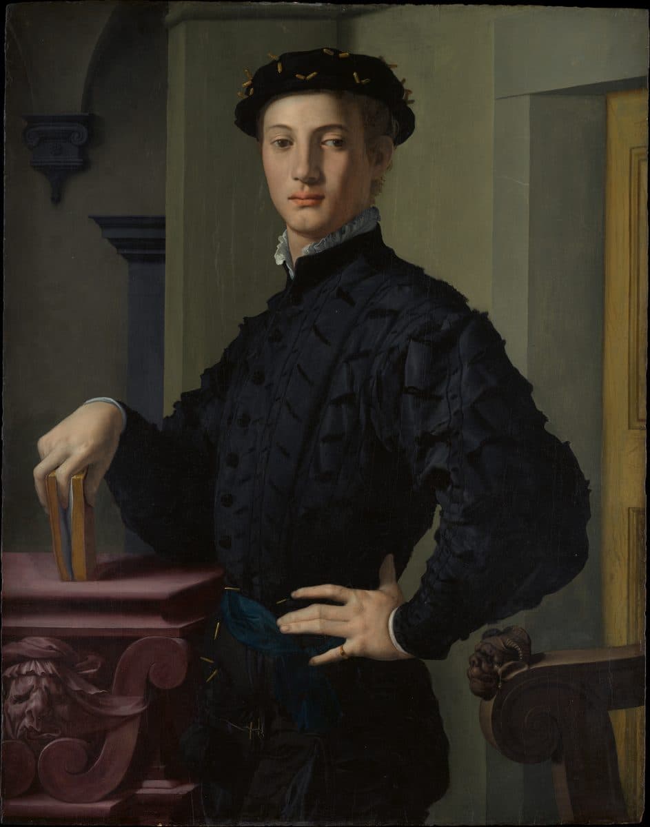 Portrait of a Young Man by Bronzino (Agnolo di Cosimo di Mariano)