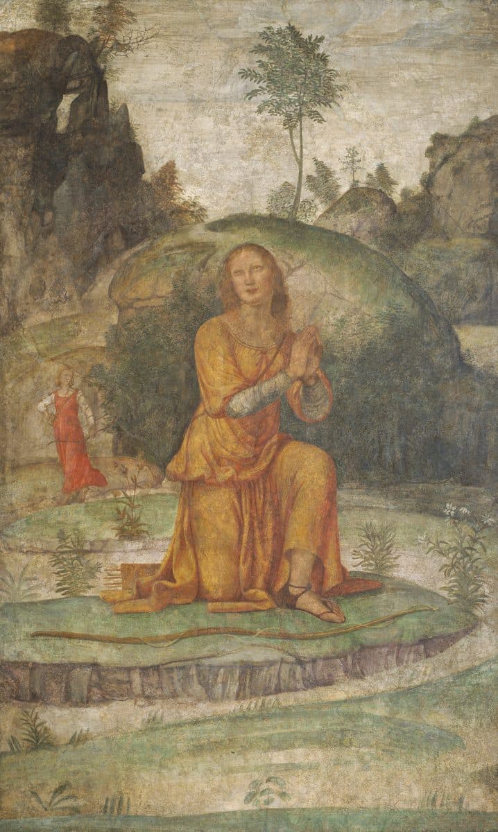 Procris' Prayer to Diana by Bernardino Luini
