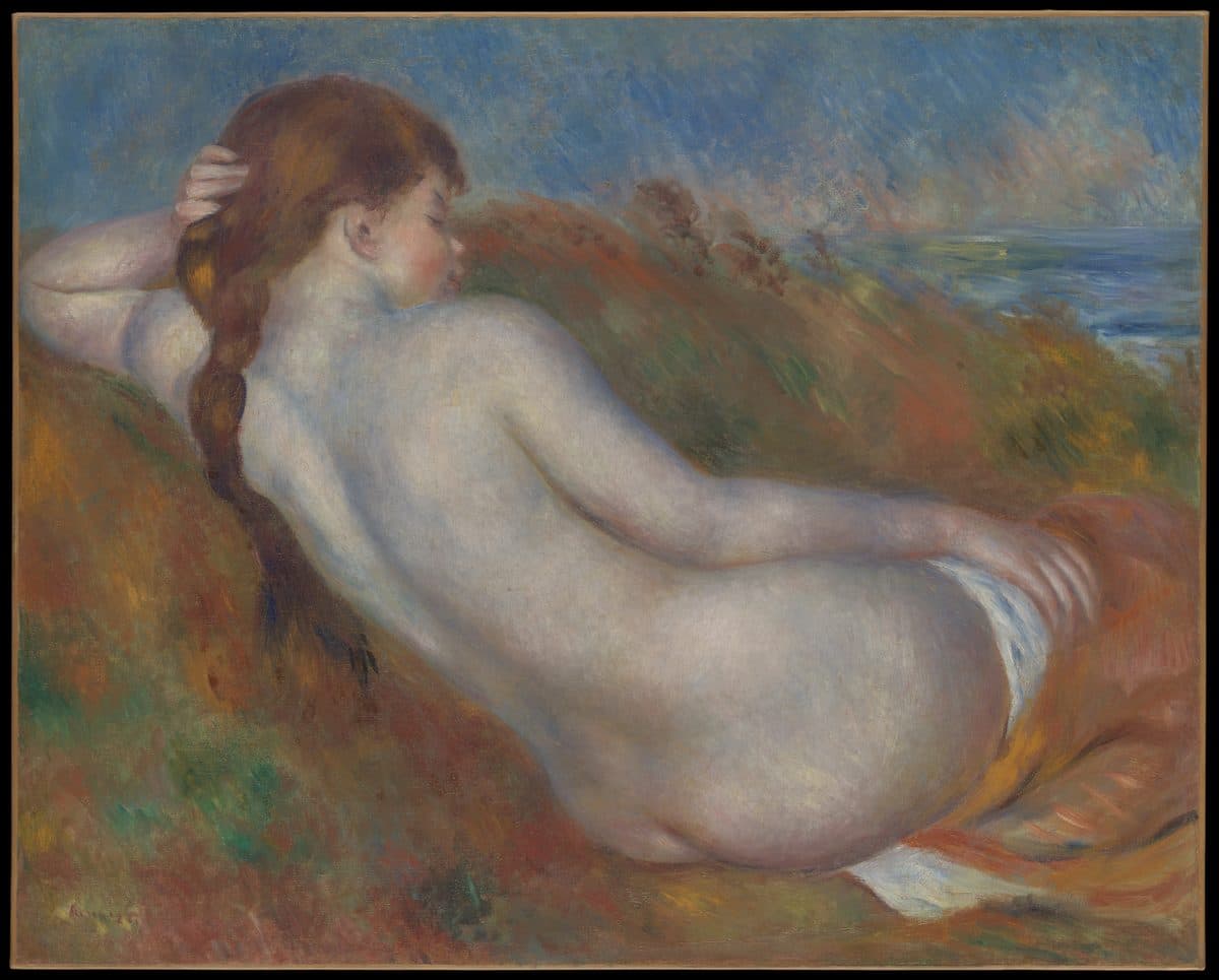 Reclining Nude by Auguste Renoir