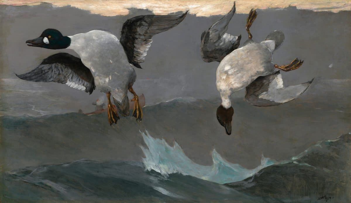 Right and Left by Winslow Homer