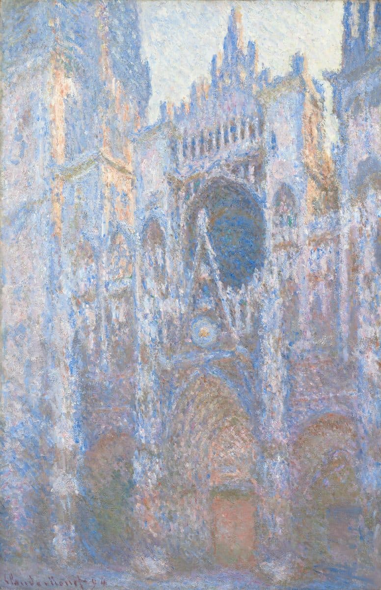 Rouen Cathedral, West Façade by Claude Monet