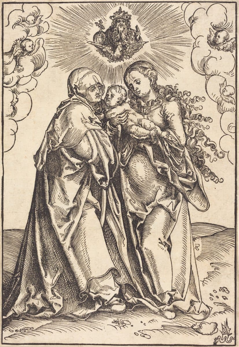 Saint Anne and the Virgin with the Child by Lucas Cranach the Elder