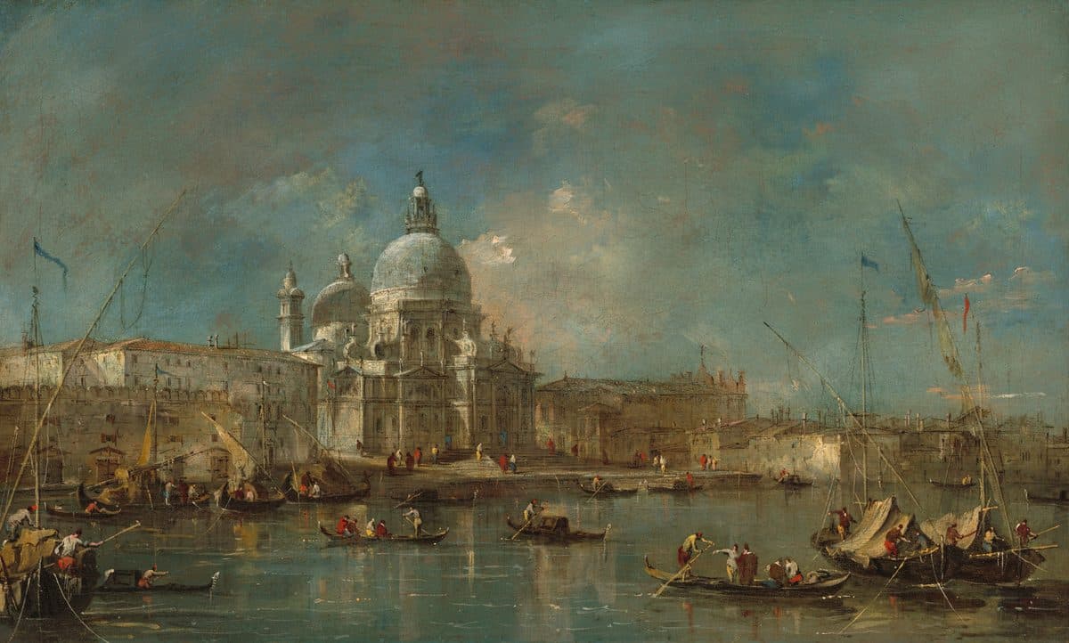 Santa Maria della Salute by Francesco Guardi