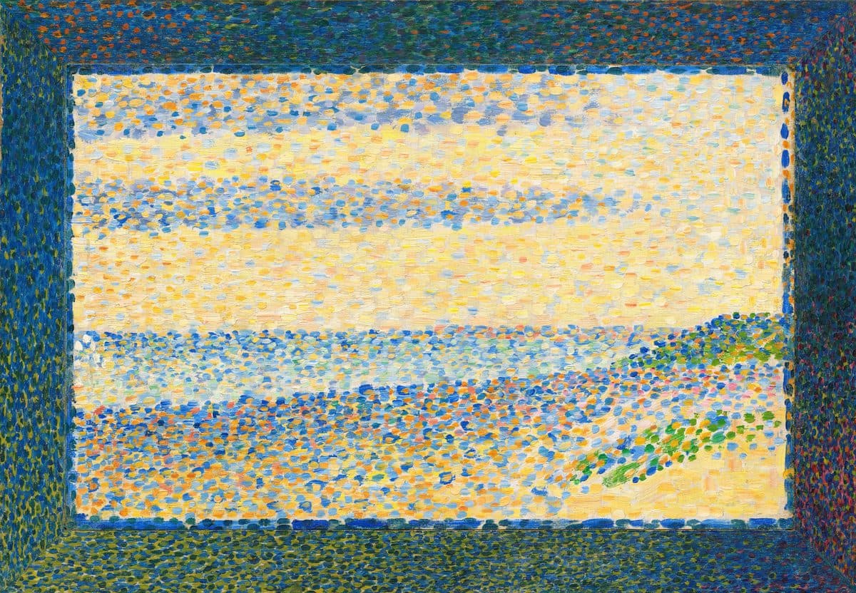 Seascape (Gravelines) by Georges Seurat